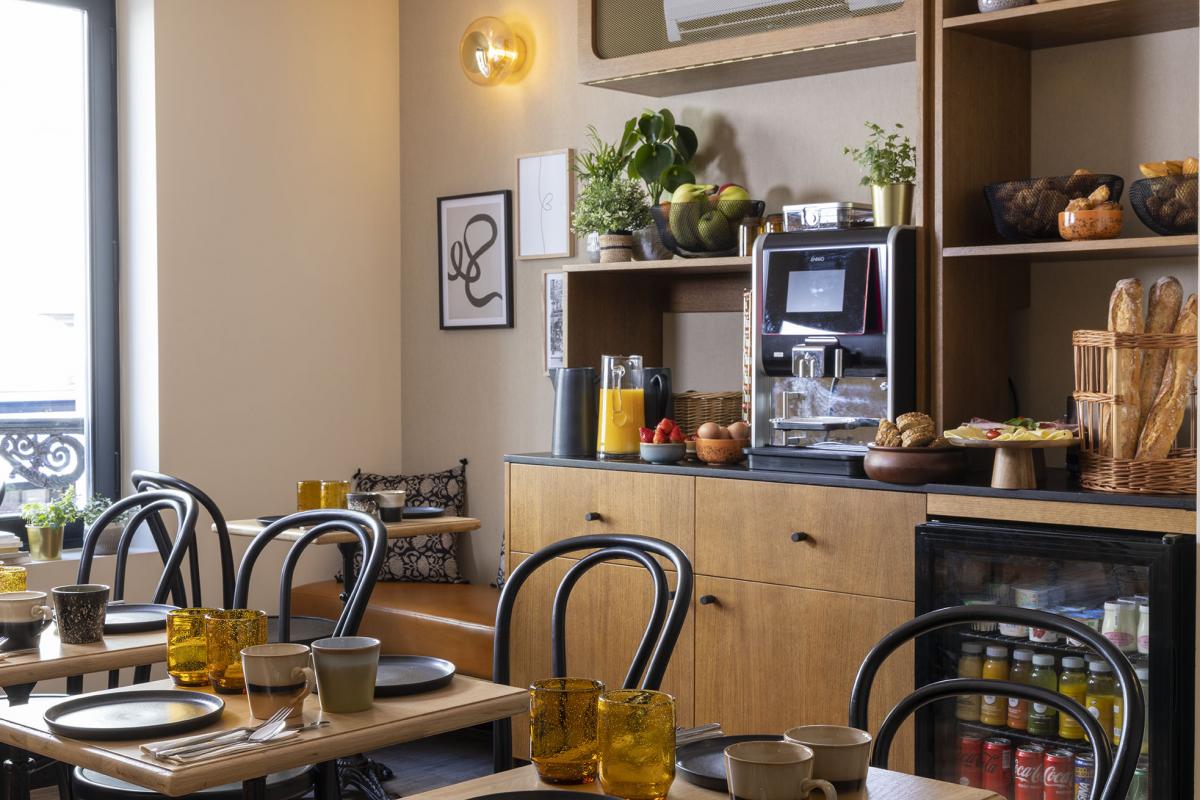 Hotel Ernest - petit déjeuner